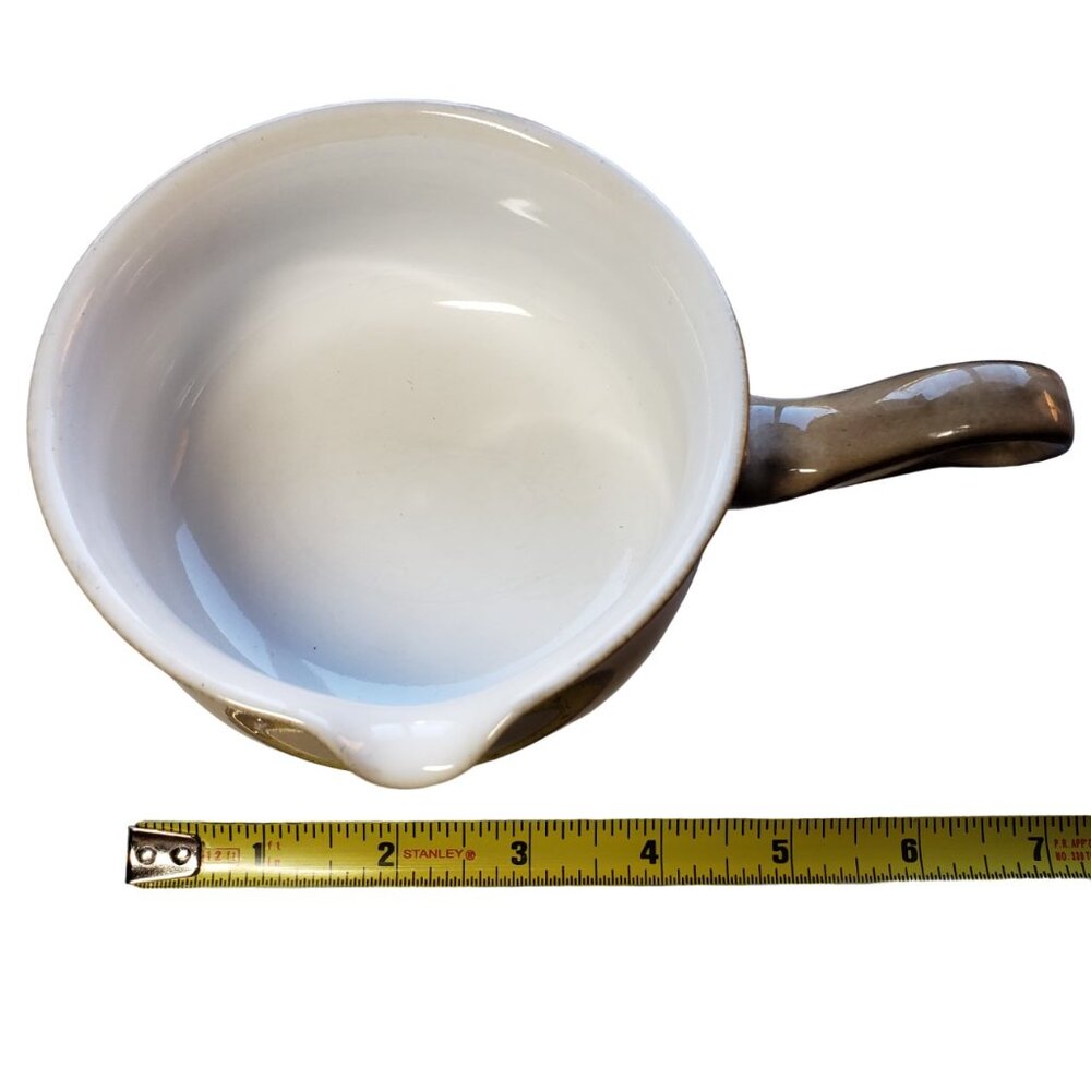 Denby Seville Stoneware Handled Footed Gravy Sauce Boat - Picture 6 of 6